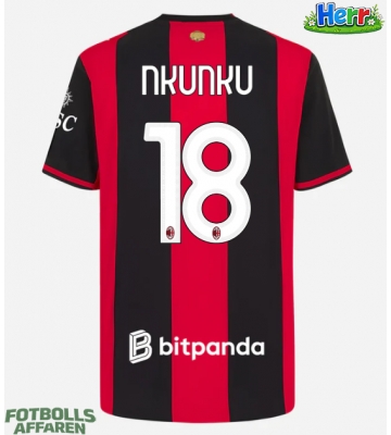 AC Milan Christopher Nkunku #18 Hemmatröja 2026-27 Kortärmad